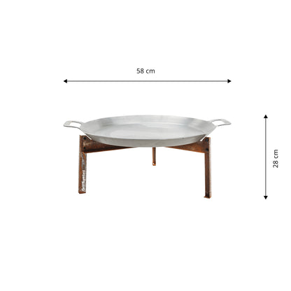 Utomhus Stekhäll med Ben – Ø 58 cm