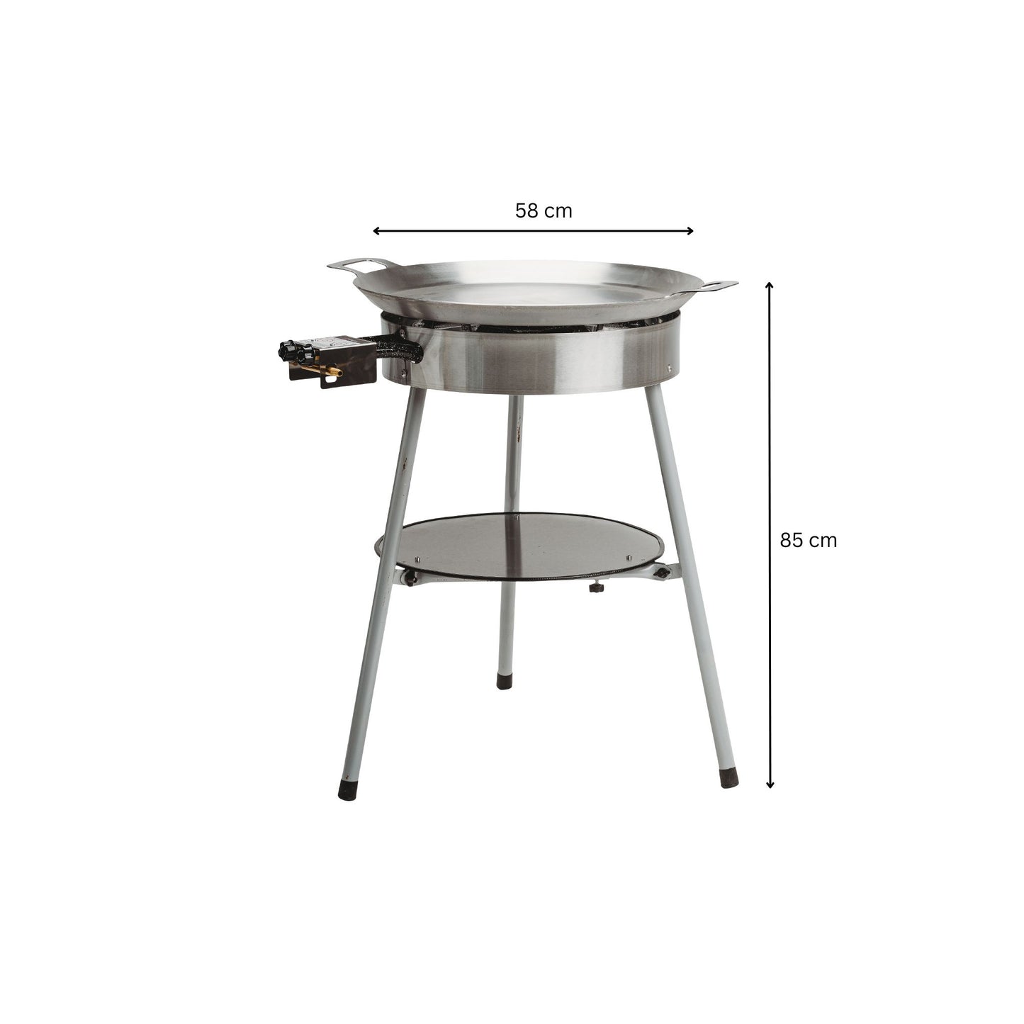 Stekhäll PRO-580 Ø58 cm – Bäst i test & byggd för utomhusmatlagning